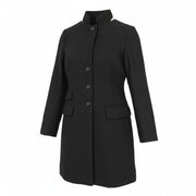 TUCANO URBANO New Carmen Women Coat IT38 M Black Wool Blend Lined Motorbike