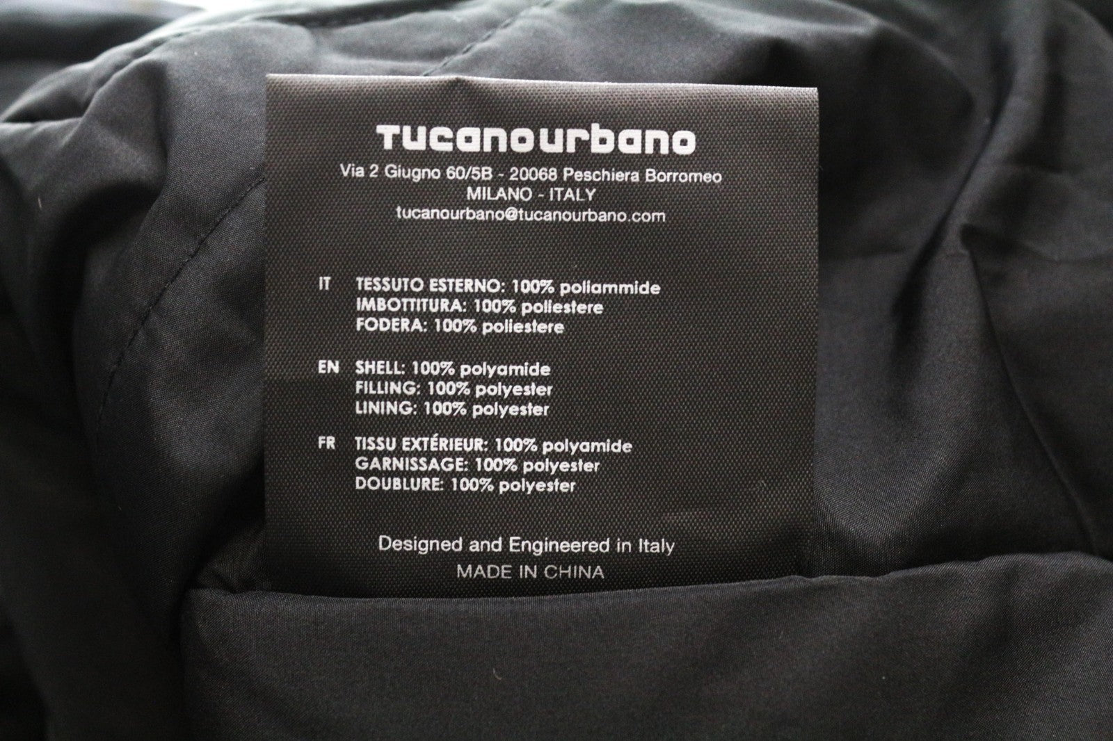 TUCANO URBANO Benjamin Men Jacket S Navy 2in1 Motorbike Padded Windproof