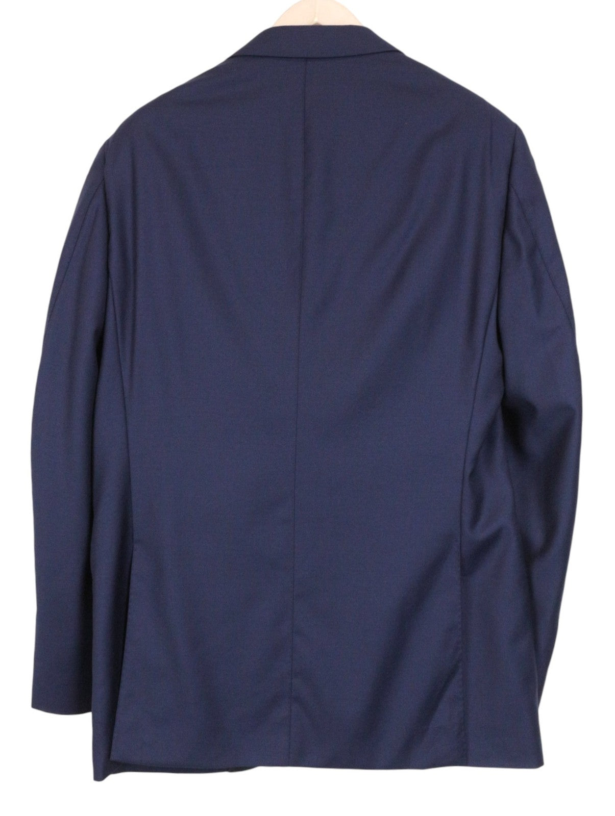 SUITSUPPLY Lazio Tuxedo Men Suit UK42R Blue Slim 3-Piece Pure S130s Wool Peak