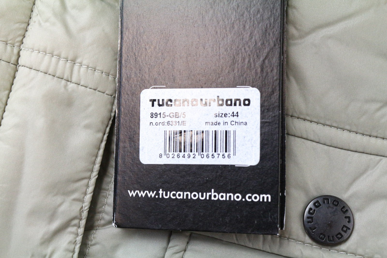 TUCANO URBANO Trudy Women Jacket IT44 L Beige Motorcycle Breathable Windproof