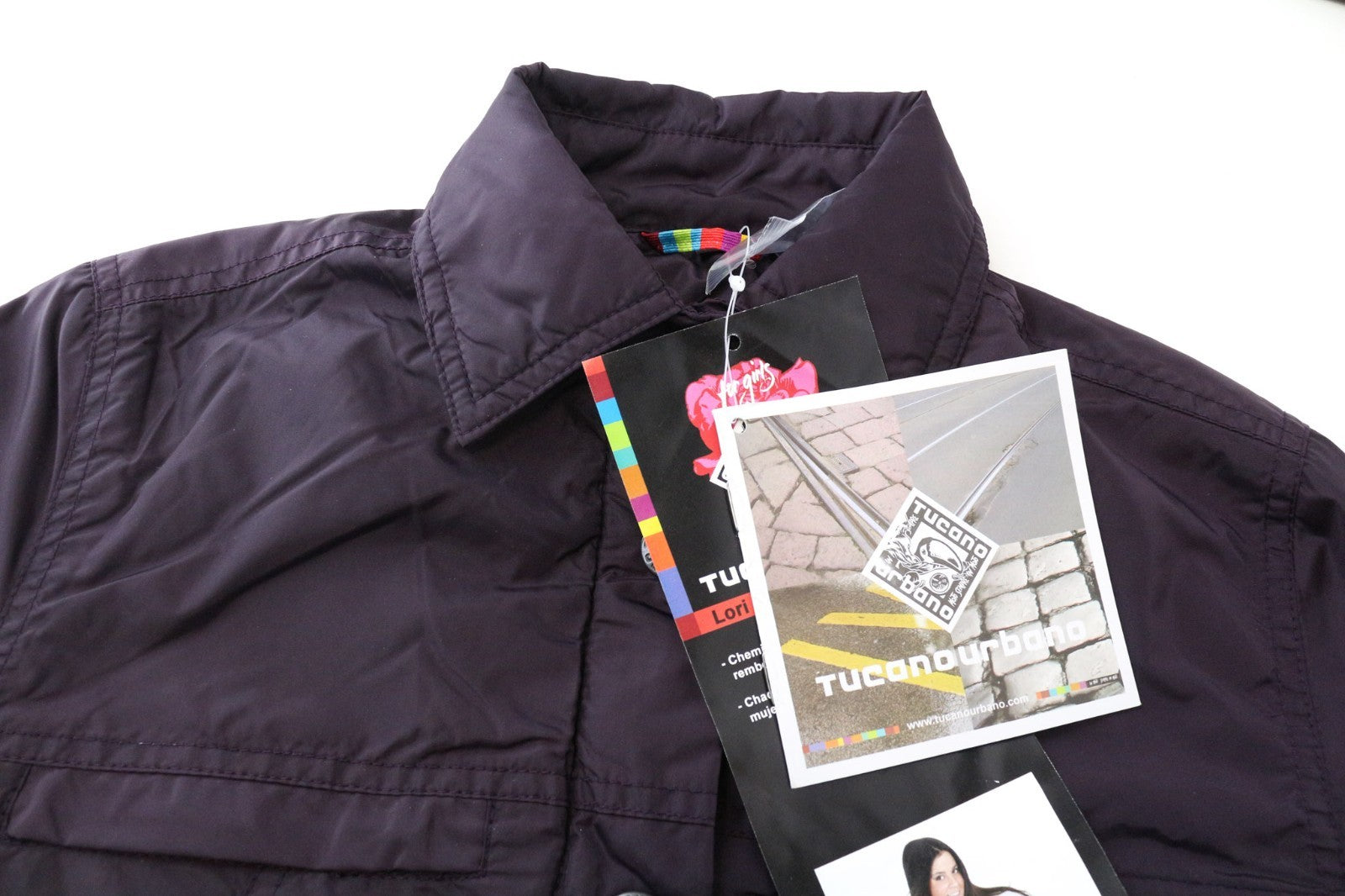 TUCANO URBANO Lori Women Jacket 2XS Blackberry Breathable Windproof Motorcycle