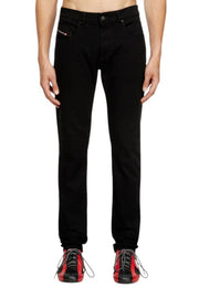 DIESEL 2019 D-Strukt 069YP Men's Jeans W30/L34 Black Mid Waist Slim Fit Zip Fly