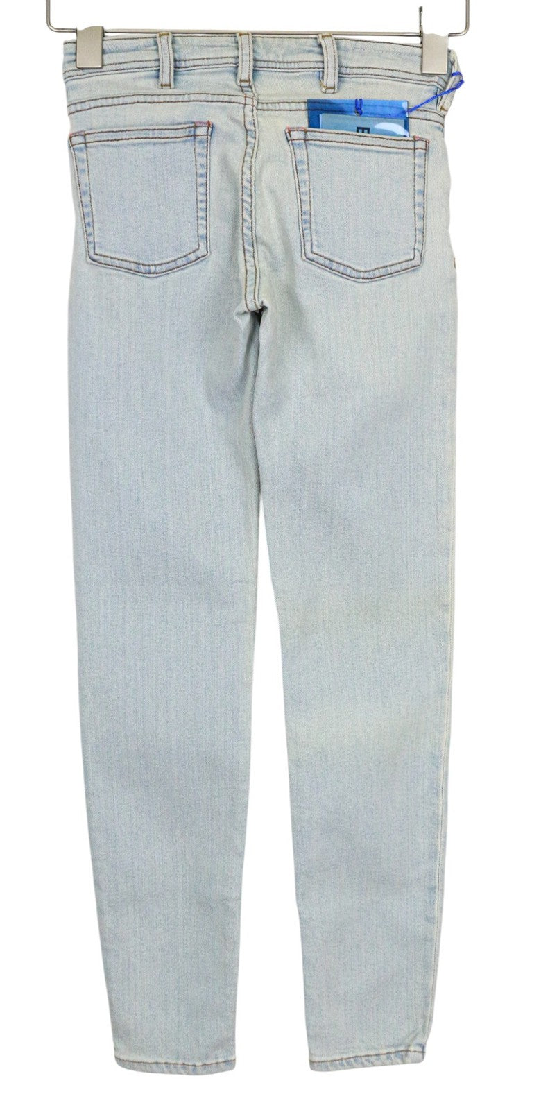 ACNE STUDIOS Climb LT Women Jeans W23/L32 Skinny Fit Light Wash Blue Stretch