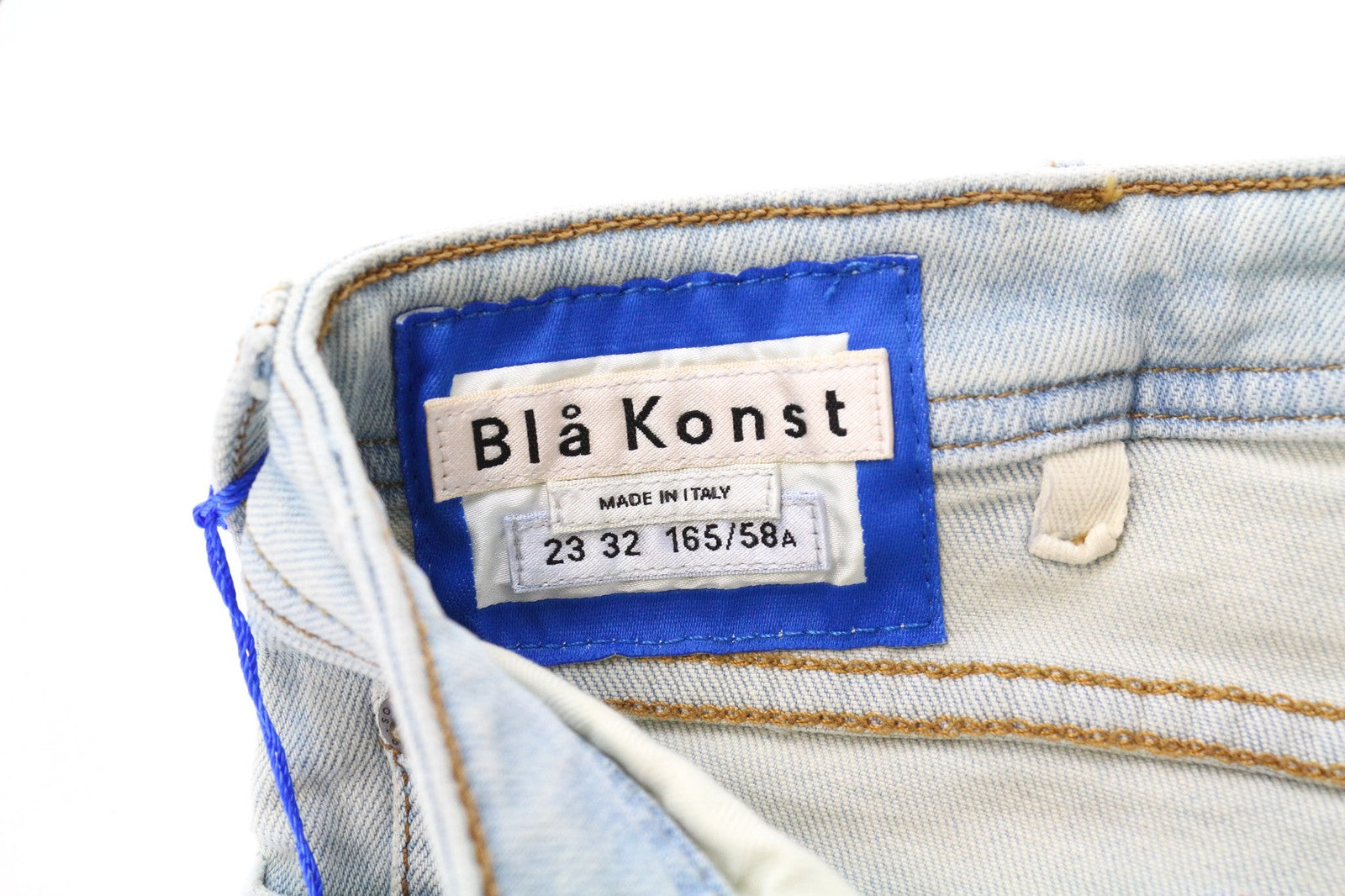 ACNE STUDIOS Climb LT Women Jeans W23/L32 Skinny Fit Light Wash Blue Stretch