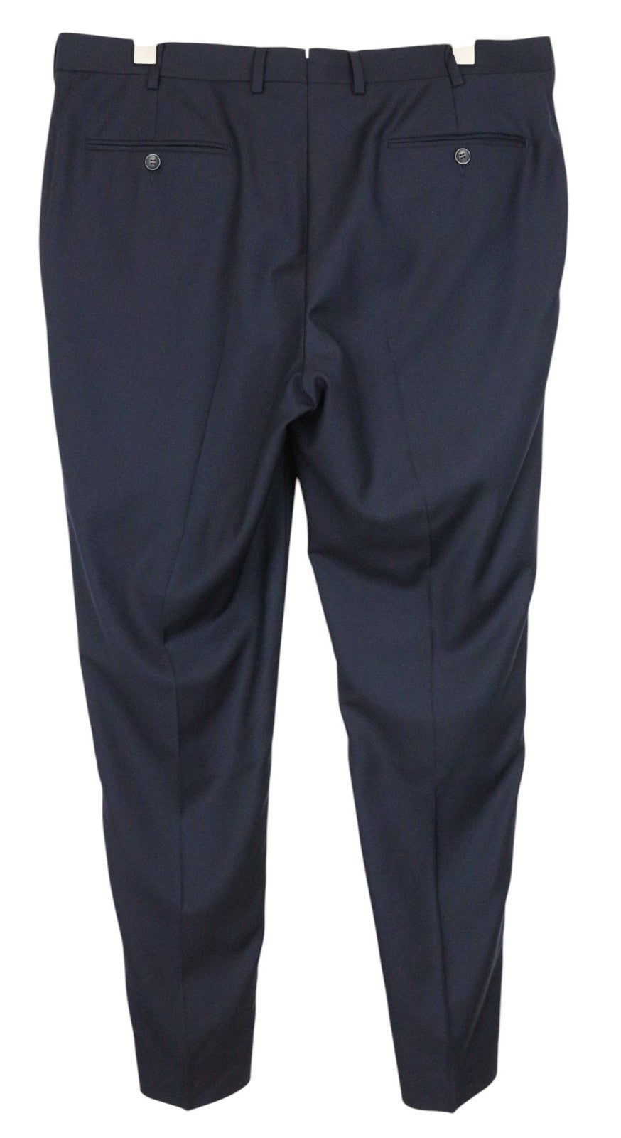 SUITSUPPLY Ferrara Men Suit UK44S Trousers Waistcoat Navy Blue Wool 2 Piece