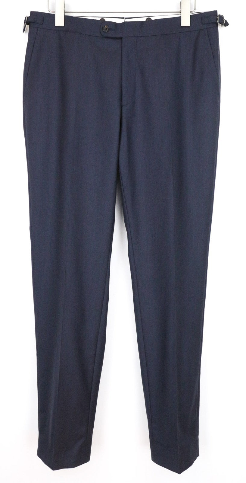 SUITSUPPLY Ferrara Men Suit UK40R Waistcoat Trousers Dark Blue Wool 2 Piece