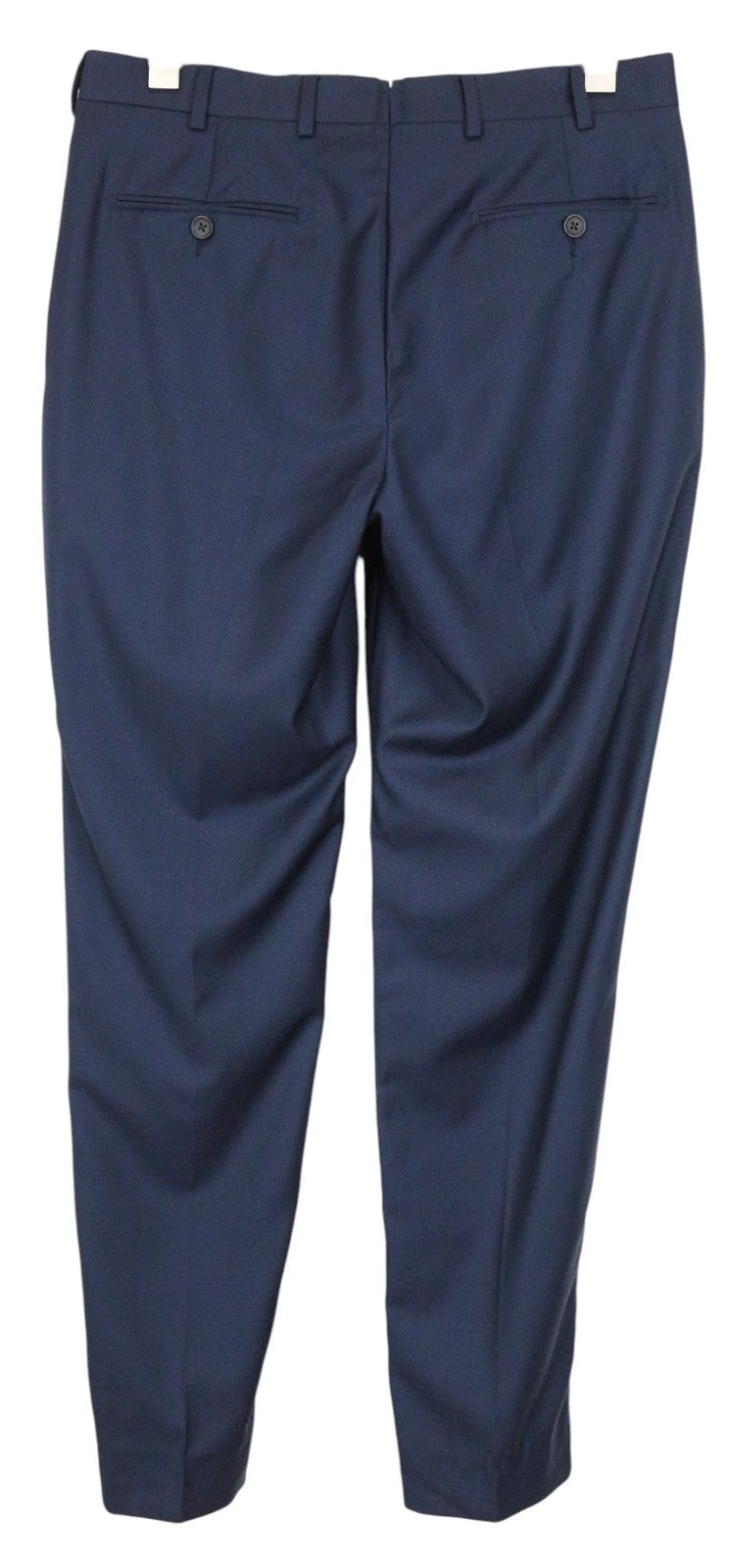 SUITSUPPLY Lazio Men Suit U36R Formal Slim Navy Blue Pure Wool 110's 2 Piece