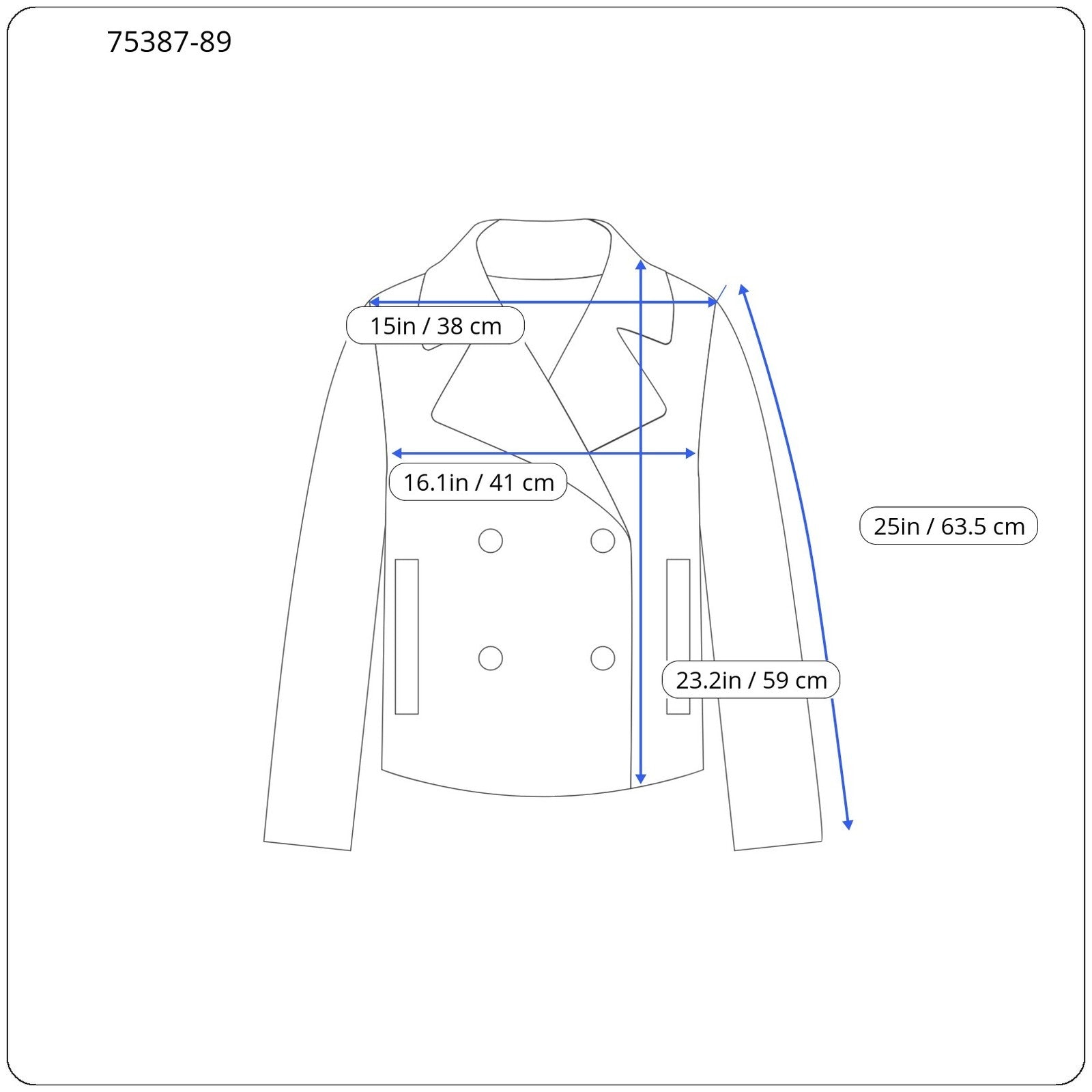 TUCANO URBANO Cottage Lady Women Jacket IT36 S Blue Grey Windproof Padded Moto