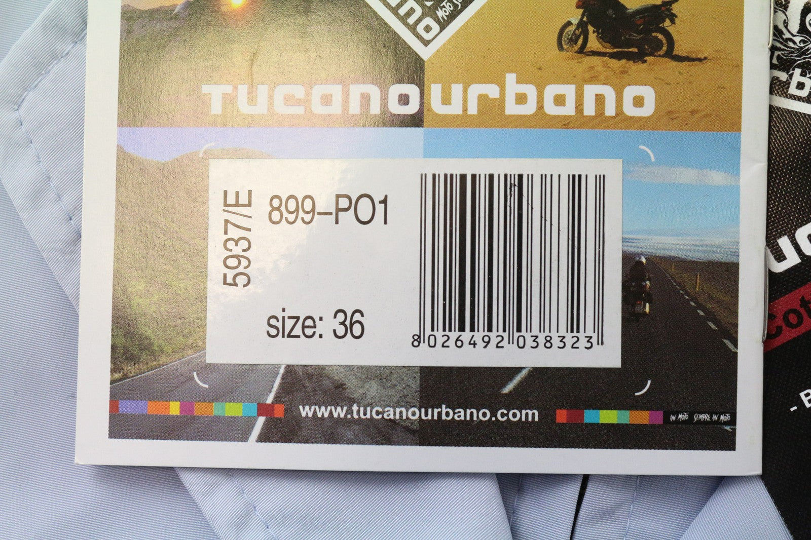 TUCANO URBANO Cottage Lady Women Jacket IT36 S Blue Grey Windproof Padded Moto