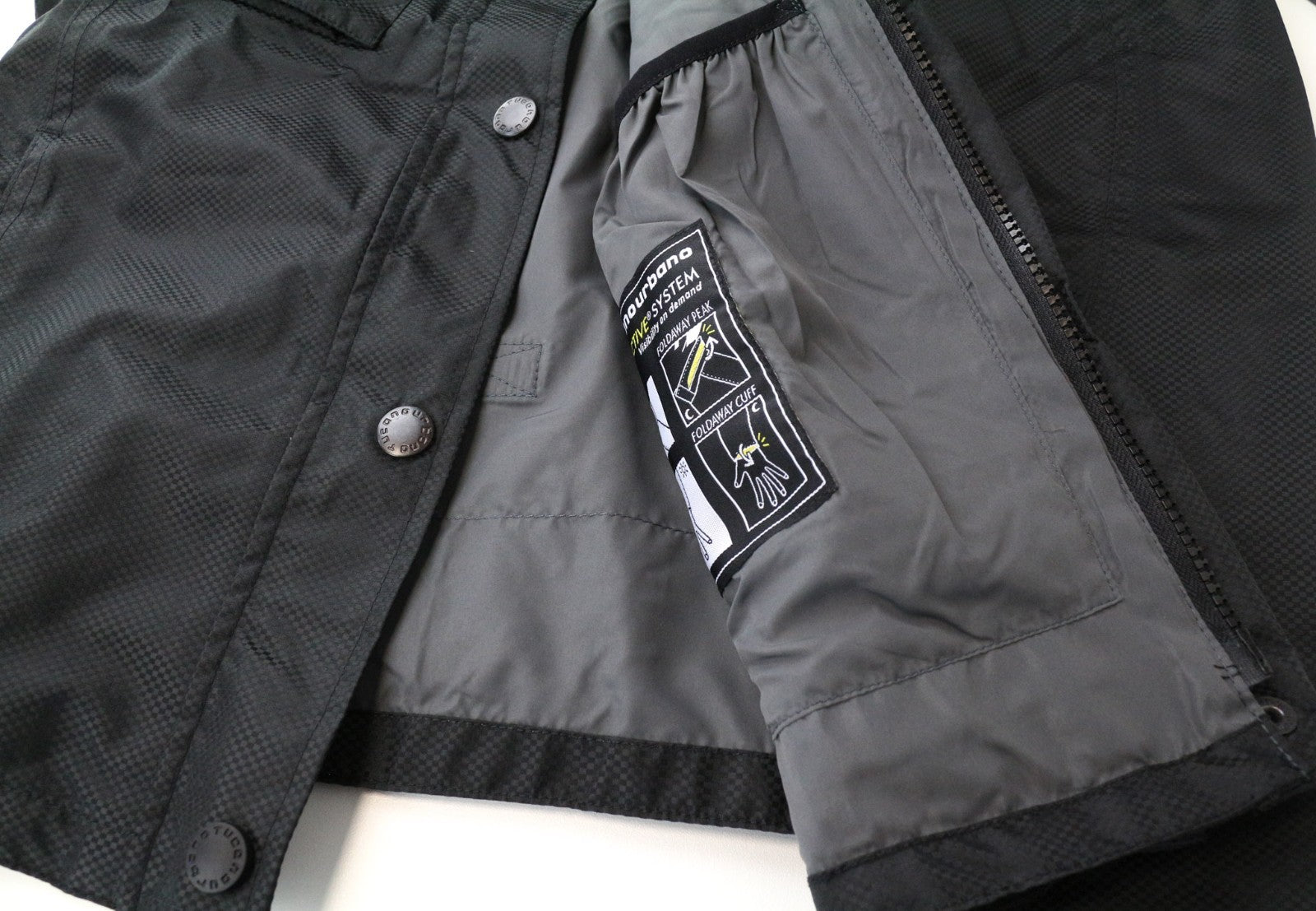 TUCANO URBANO Tina Women's Jacket XS Black Waterproof Windbreaker Motorbike
