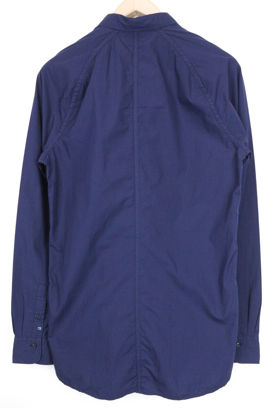 SCOTCH & SODA Ams Couture Men Shirt M Dark Blue Cotton Long Sleeve Button-Up