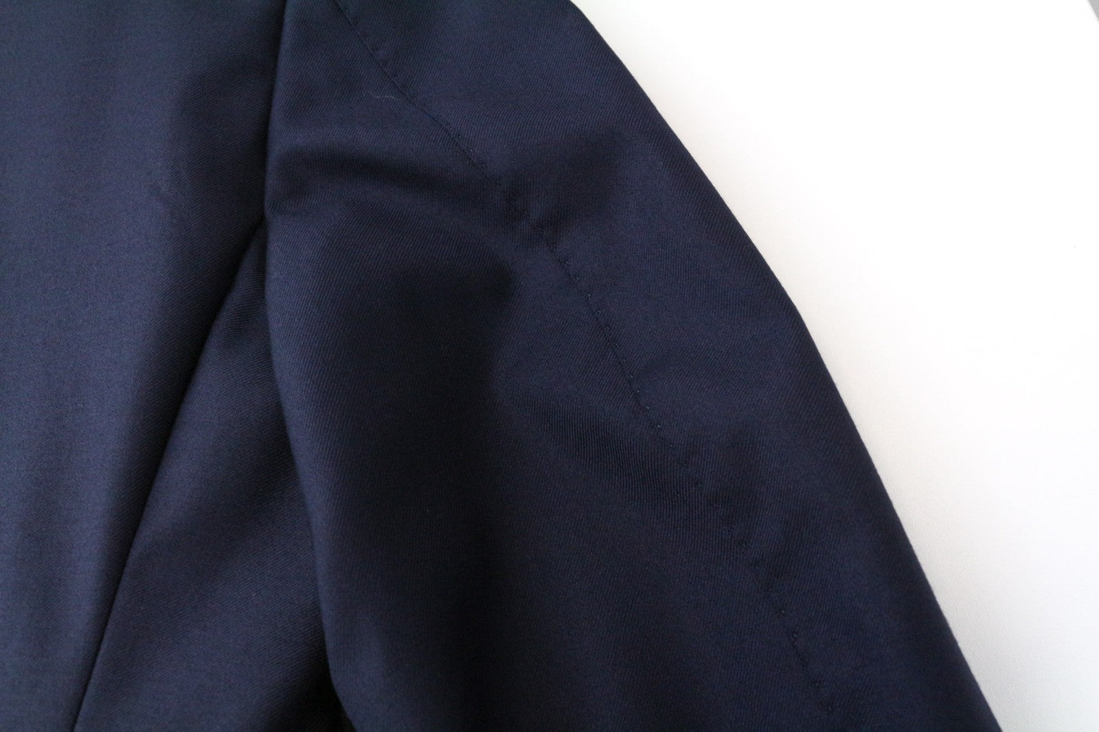 SUITSUPPLY Napoli Men Suit UK34R Single-Breasted Dark Blue Pure Wool 2 Piece