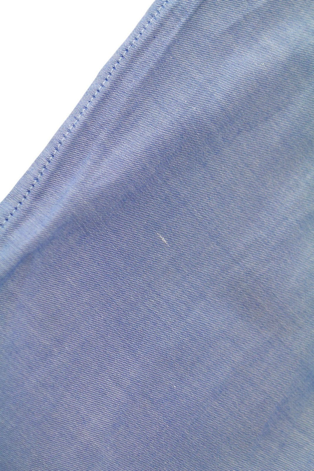 SCOTCH & SODA Ams Couture Men Shirt S Slim Blue Pure Cotton Long Sleeved