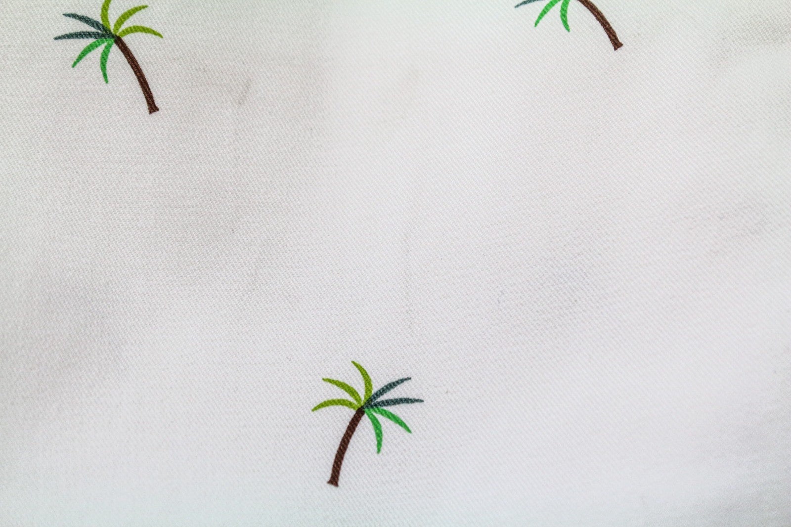SCOTCH & SODA Dean Men Jeans W32/L32 Off-White Loose Taper Stretch Palm Trees