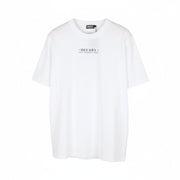 DIESEL T-Just-L4 Men T-Shirt 2XL White Cotton Tricot Crew Neck Short Sleeve