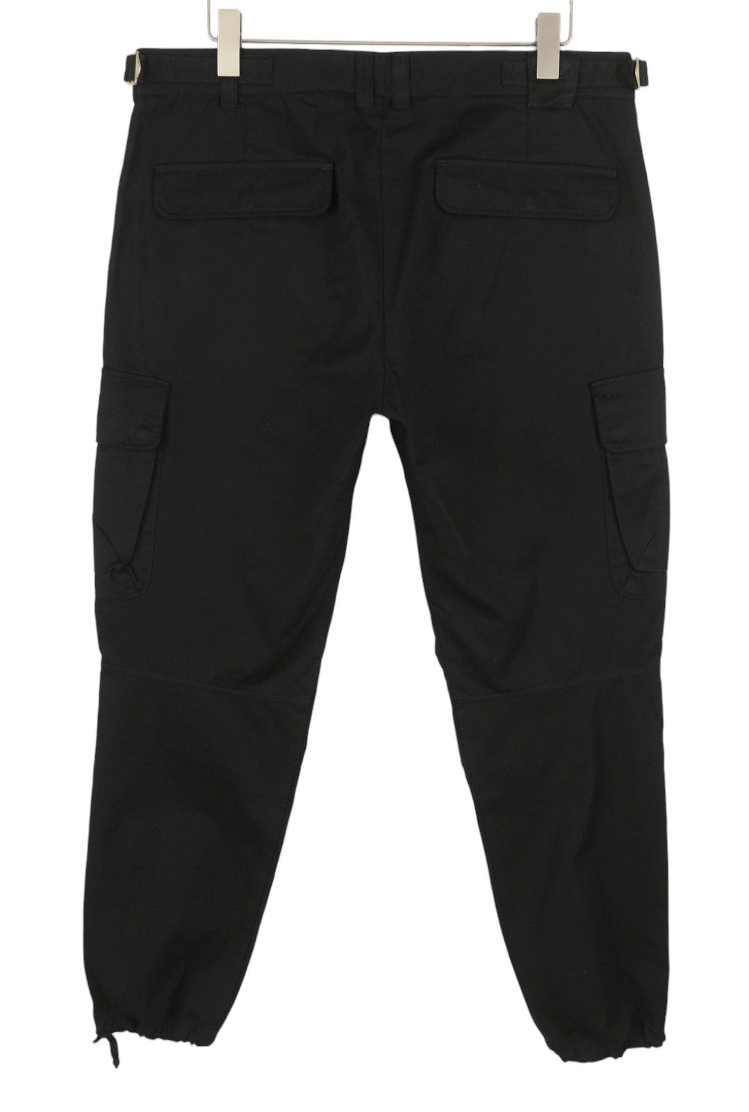 DIESEL P-Argym Men Trousers 56 W39 Black Roomy Knees Cargo RRP225