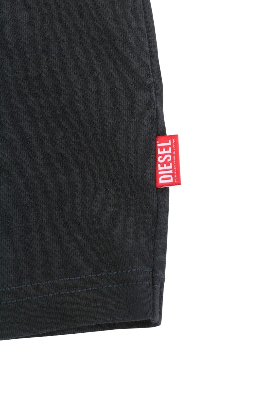 DIESEL T-Boxt-Q4 Men T-Shirt XL Black Patterned Oversized Crew Short Sleeve