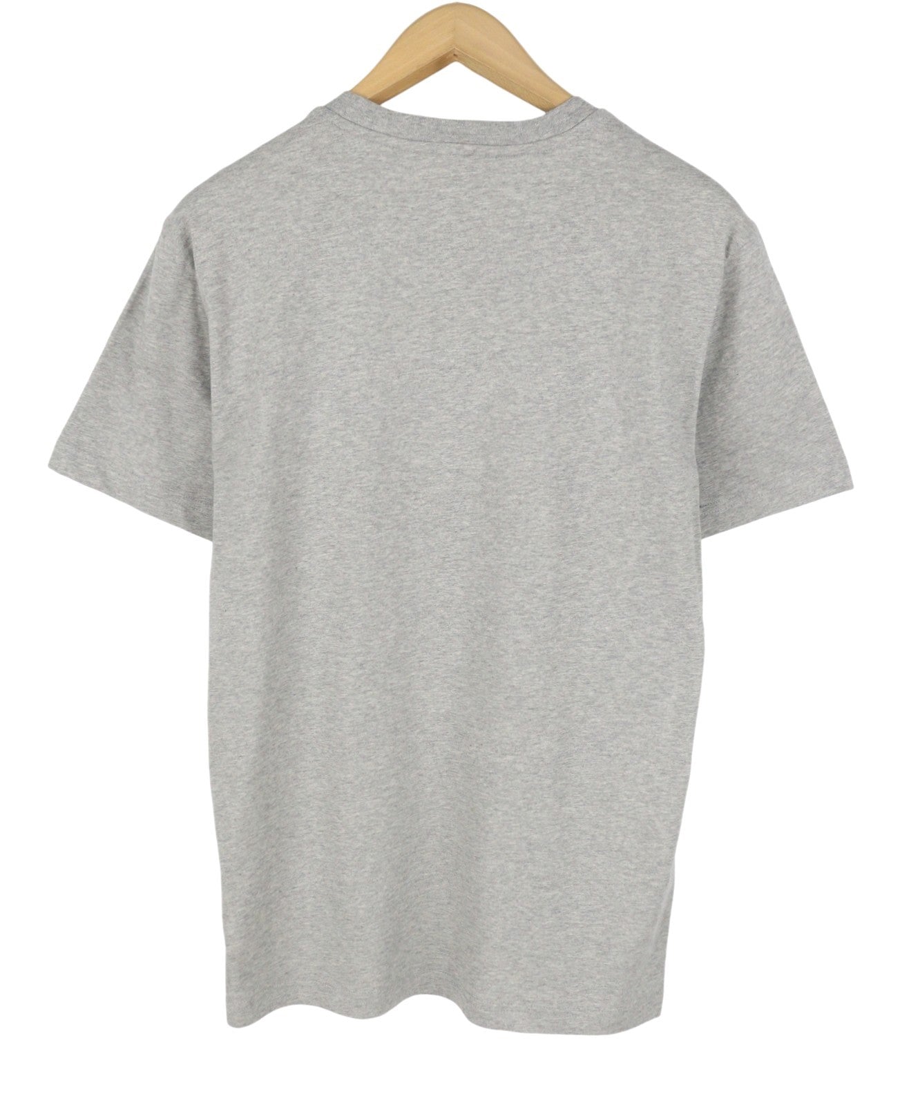 DIESEL T-Diegor-D Men T-Shirt L Grey Melange Tricot Crew Neck Short Sleeved