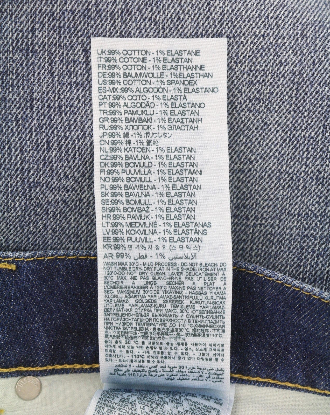 DIESEL 2019 D-Strukt R917I Men Jeans W36/L32 Blue Faded Distress Slim RRP195