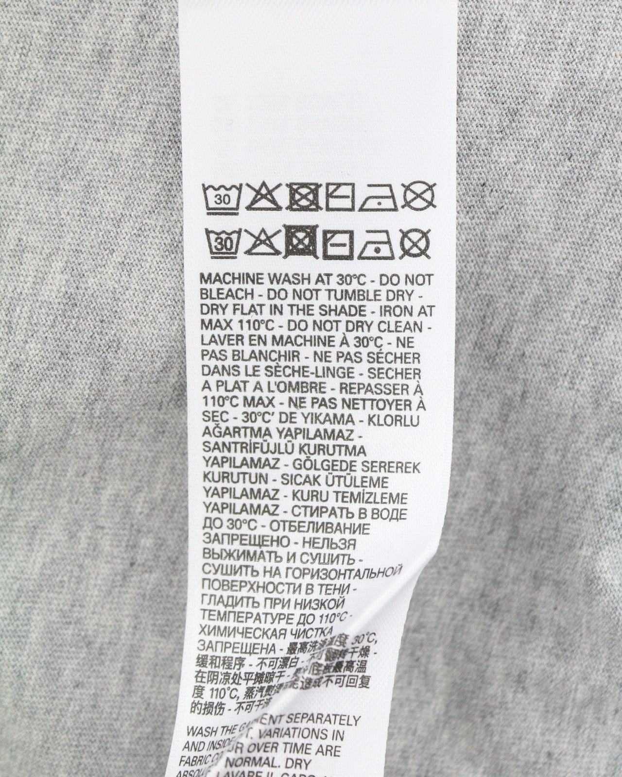 DIESEL T-Diegor-D Men T-Shirt XL Grey Melange Tricot Crew Neck Short Sleeve