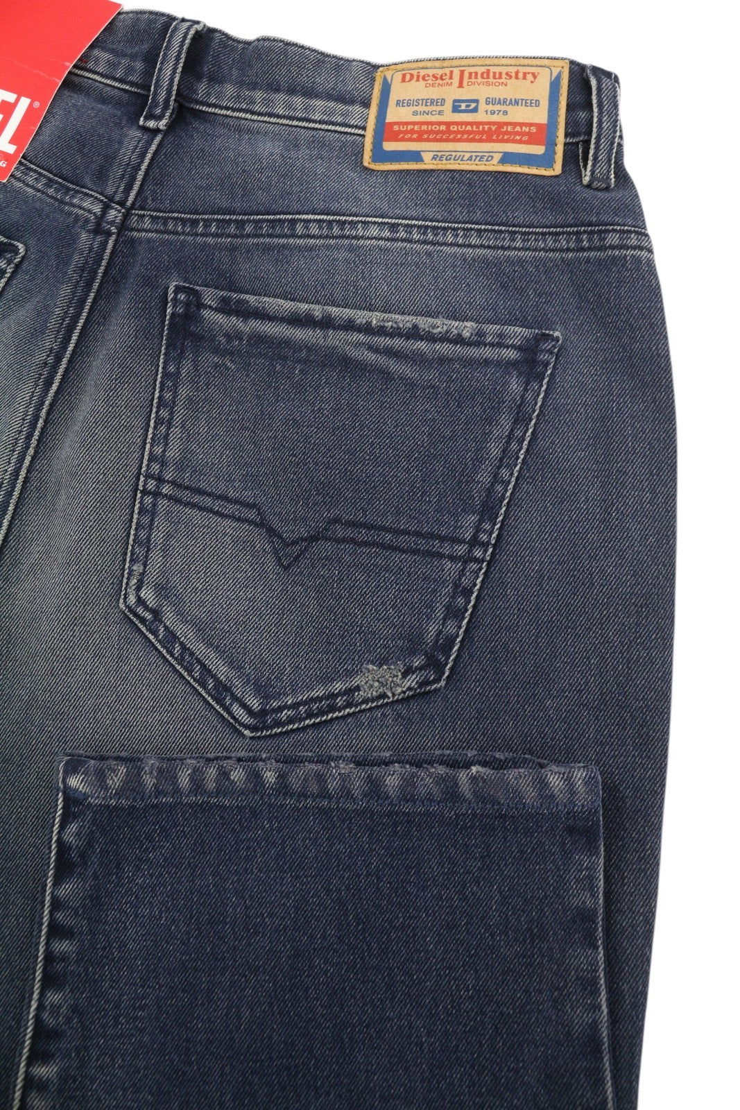DIESEL 1956 D-Tulip 09G40 Women's Jeans W30/L30 Regular Straight Leg High Waist
