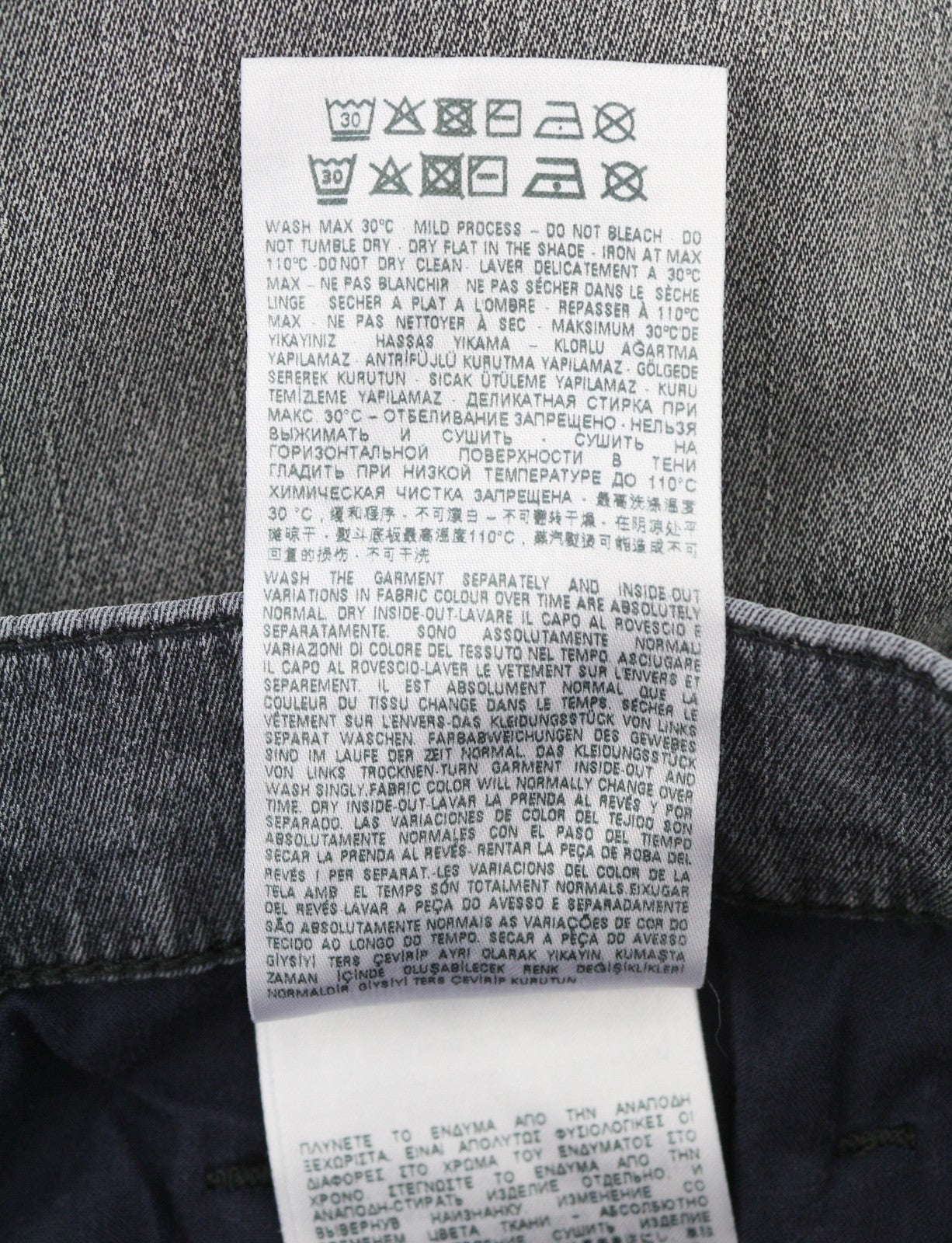 DIESEL D-Strukt Jogg 068CN Men's Jeans W30 Blue Faded Distress Zip Fly Skinny