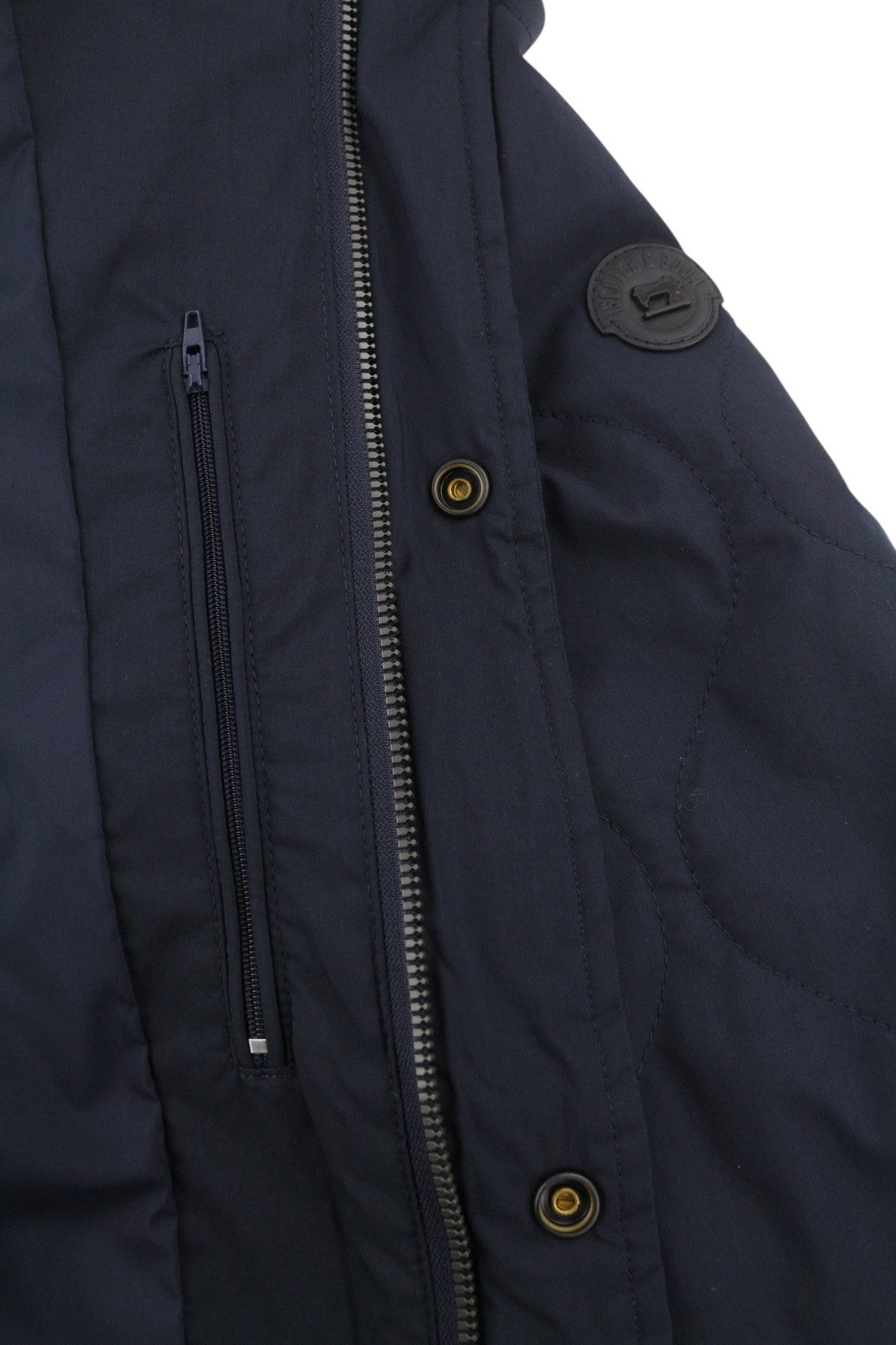 SCOTCH & SODA Men's Jacket M Dark Blue Quilted Slightly Padded Lightweight