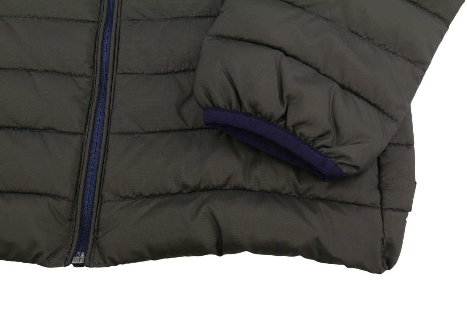 SCOTCH & SODA Men's Jacket S Dark Brown Quilted Padded Full Zip Puffer
