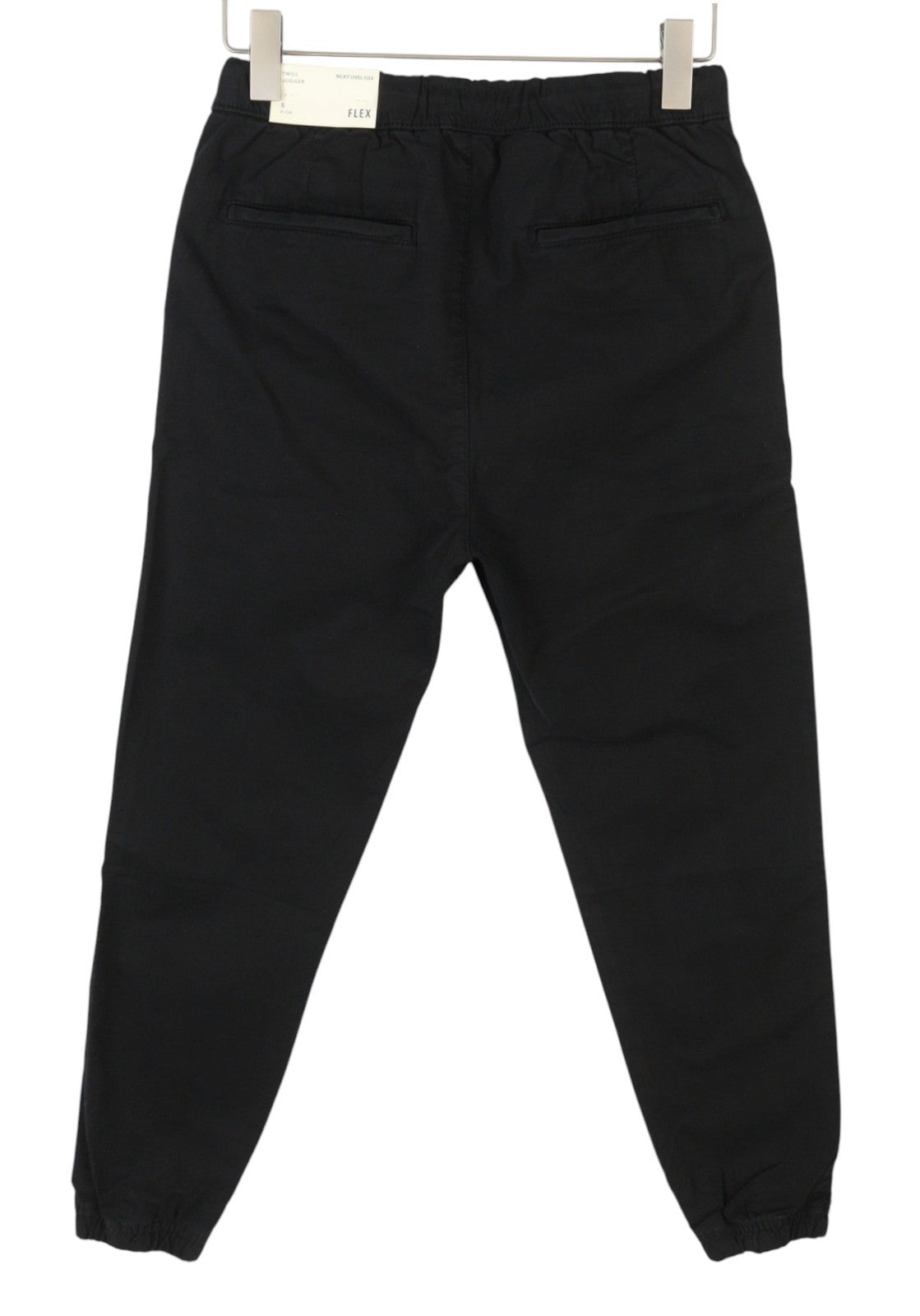 AMERICAN EAGLE OUTFITTERS Twill Jogger Men's Trousers S Black Next Level Flex