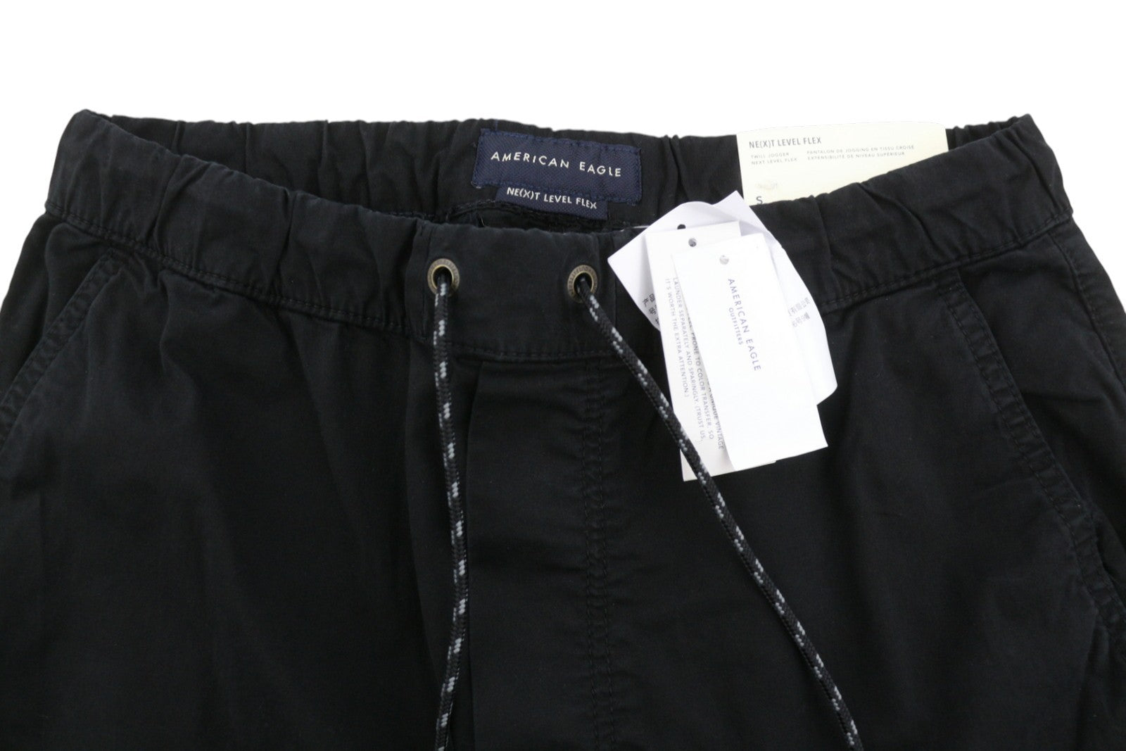 AMERICAN EAGLE OUTFITTERS Twill Jogger Men's Trousers S Next Level Flex Strech