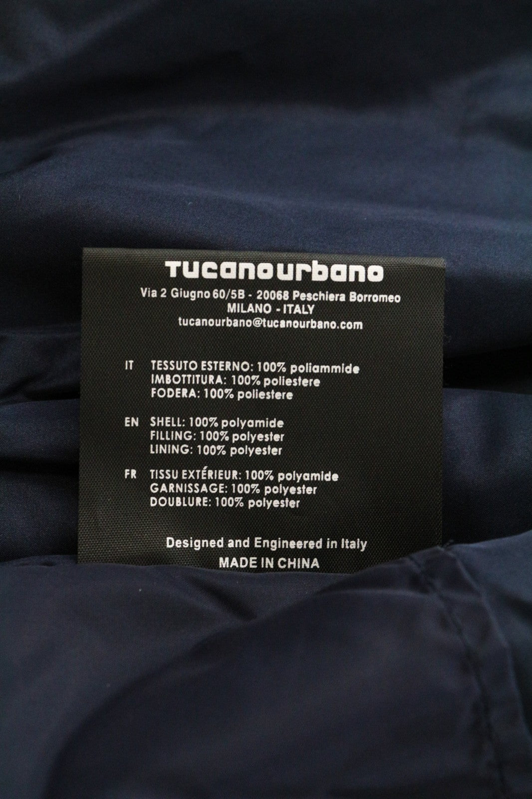 TUCANO URBANO Mercoledi Women Jacket IT34 Blue Motorcycle Breathable Windproof