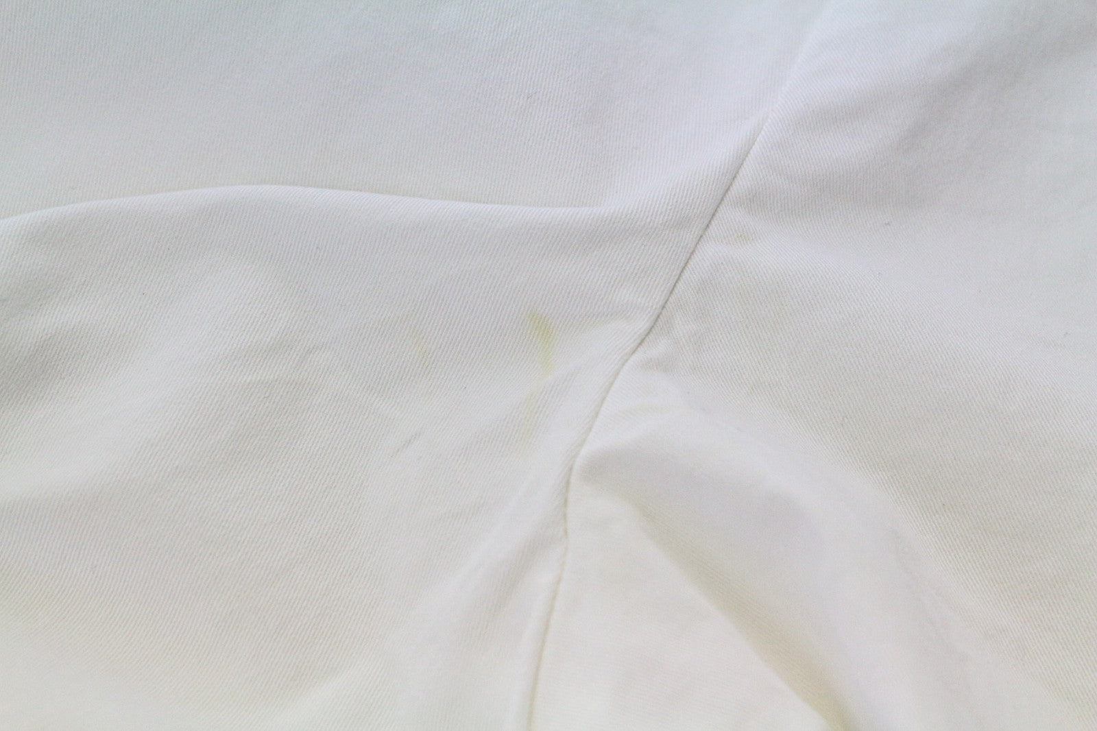 SUITSUPPLY Porto Men Shorts UK38R W37 White Cotton Stretch Summer Flat Front