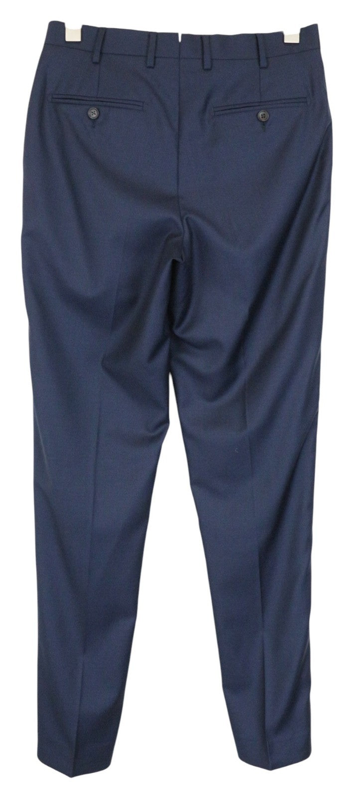 SUITSUPPLY Lazio Men Suit UK32R Lined Pure Wool Super 110's Slim Blue 2 Piece