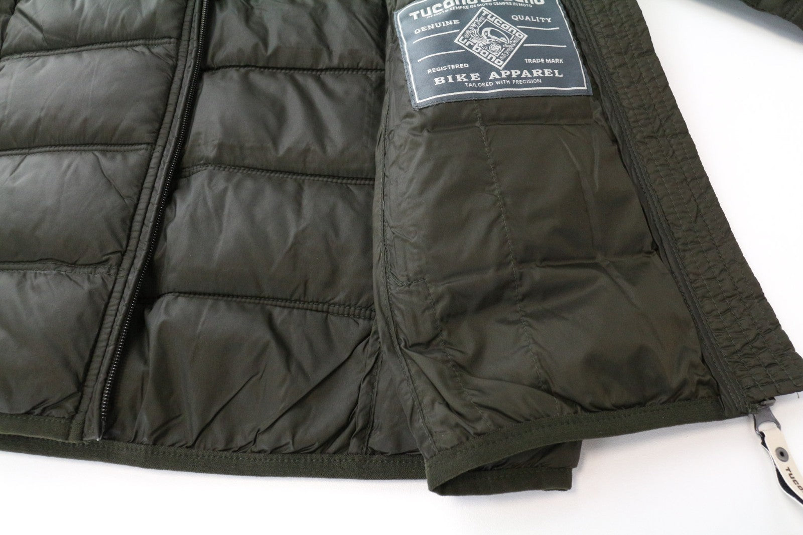 TUCANO URBANO Low Dan Women Jacket IT42 M Green Water-Repellent Thermal Padding