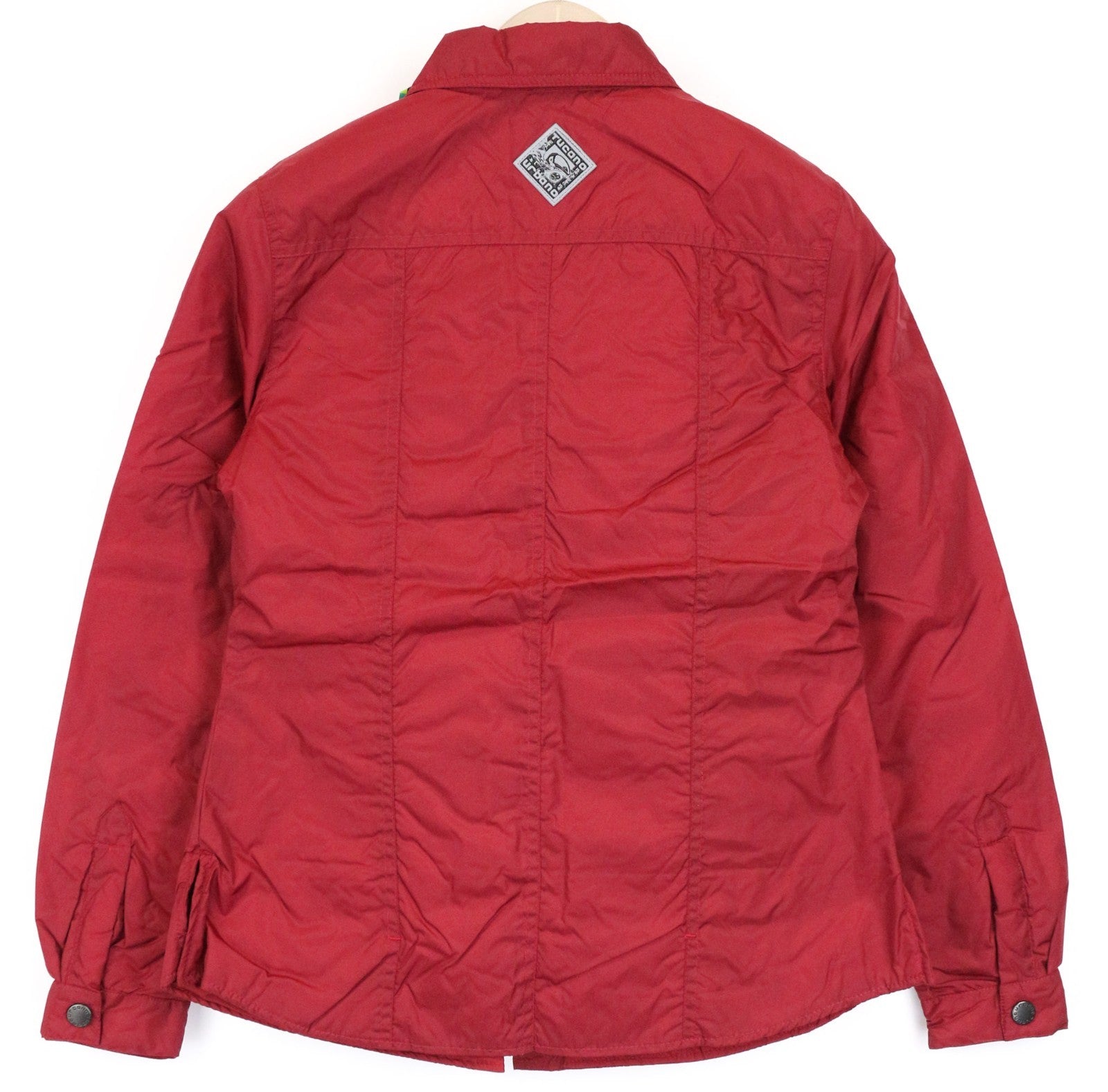 TUCANO URBANO Lori Women Jacket XS Red Windproof Breathable Collared Moto
