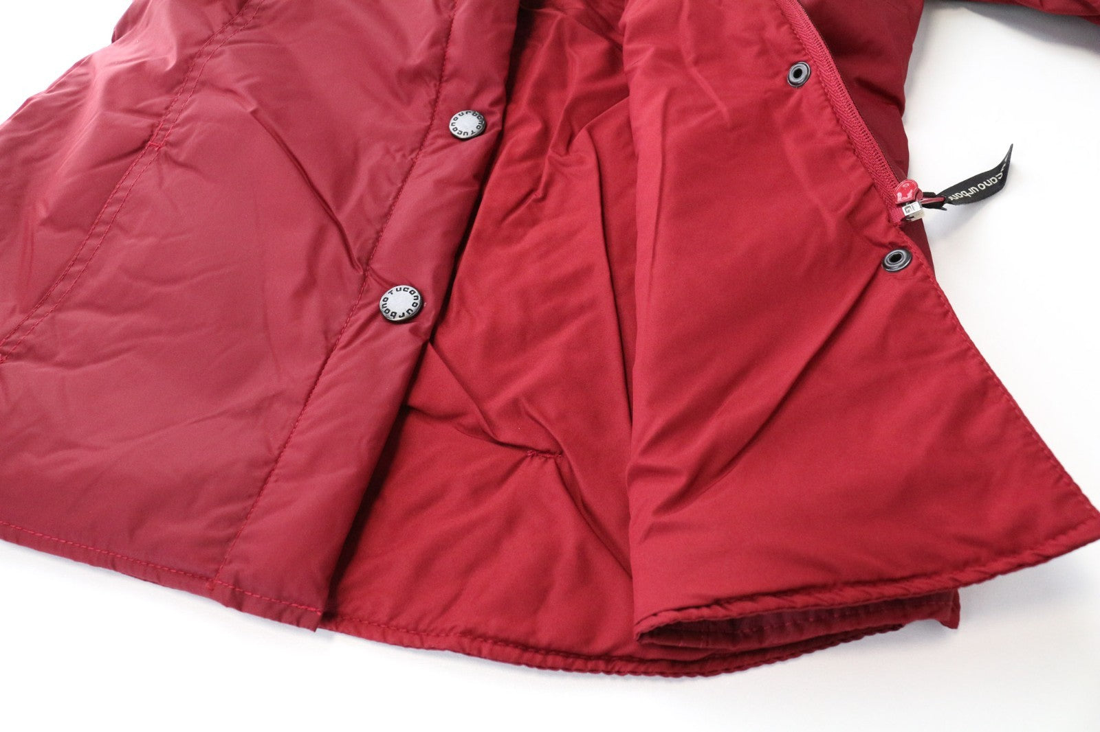 TUCANO URBANO Lori Women Jacket XS Red Windproof Breathable Collared Moto