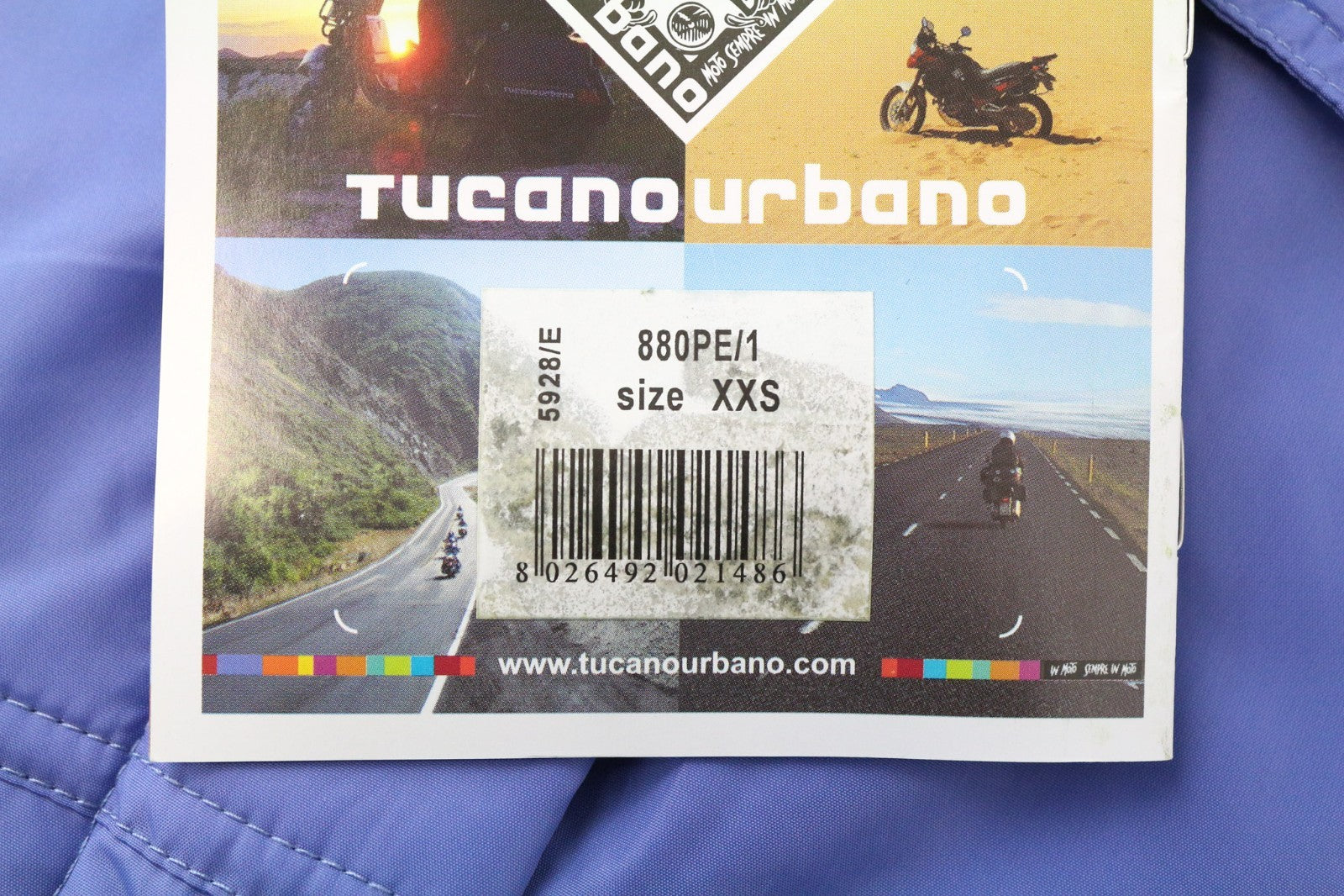 TUCANO URBANO Lori Women Jacket 2XS Purple Windproof Breathable Collared Moto