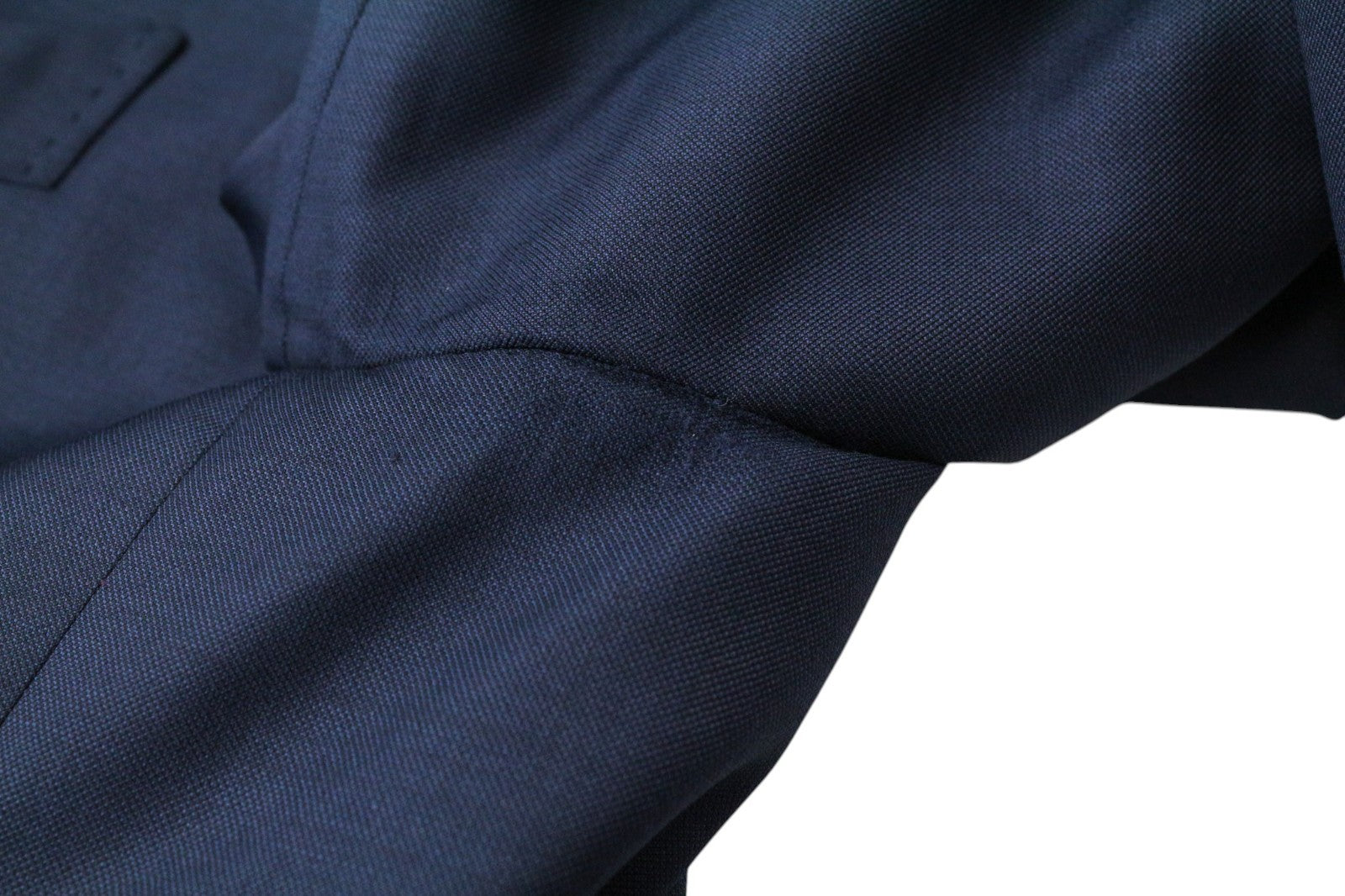 SUITSUPPLY La Spalla Men Suit UK46R Single-Breasted Classic Wool Blue 2 Piece