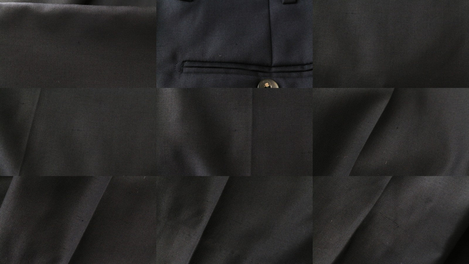 SUITSUPPLY La Spalla Men Suit UK32R Formal Lined Pleated Pure Wool Blue 2 Piece