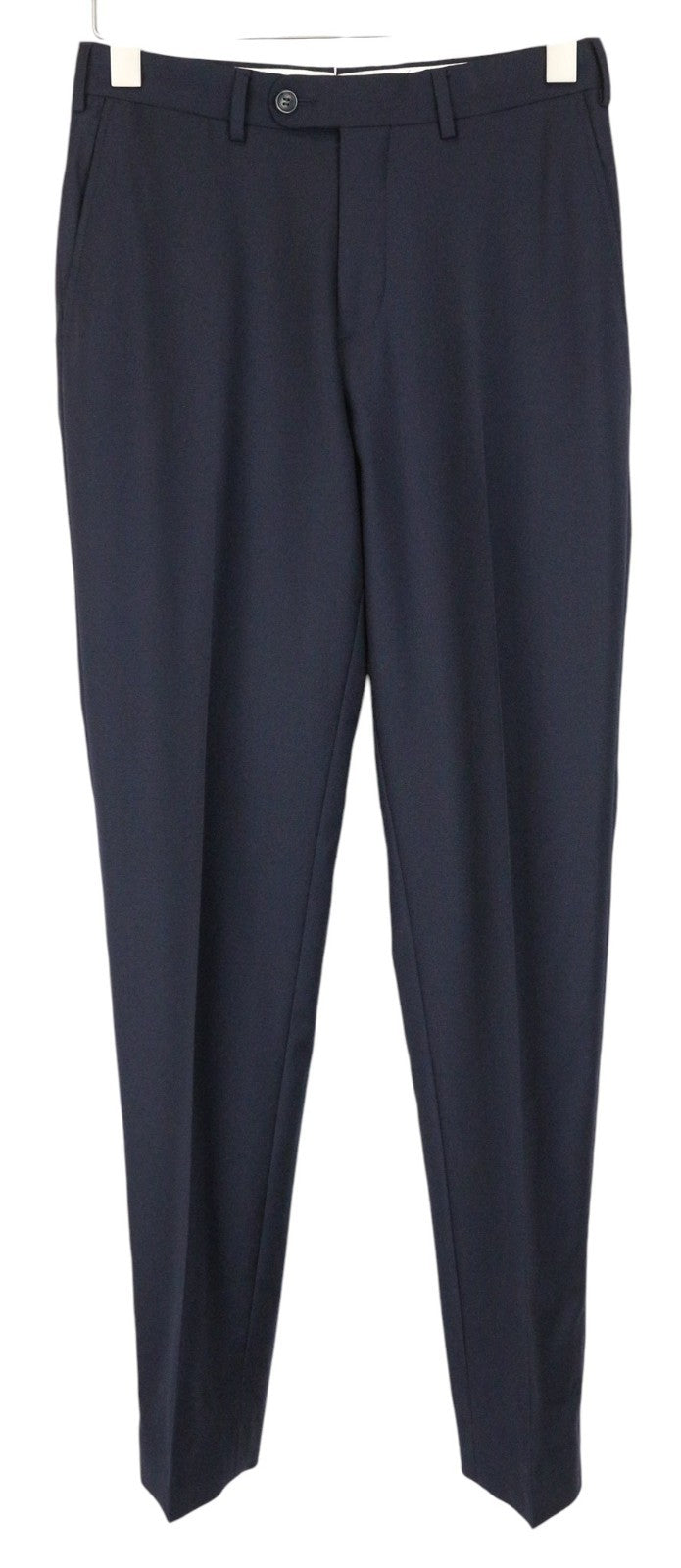 SUITSUPPLY La Spalla Men Suit UK32R Formal Lined Pleated Pure Wool Blue 2 Piece
