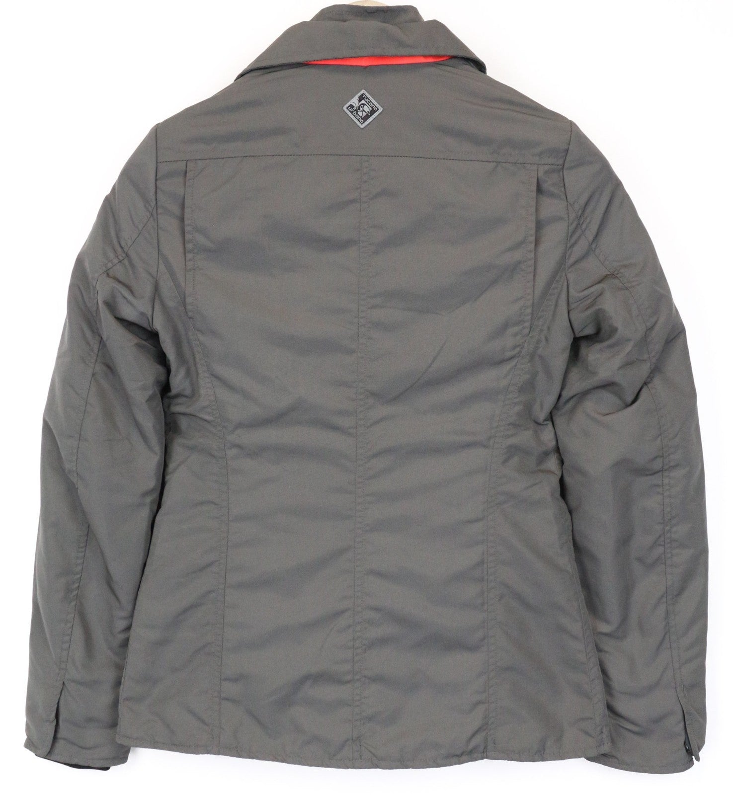 TUCANO URBANO Freccia Women Jacket 2XS Grey Water-repellent Lined Collared Moto