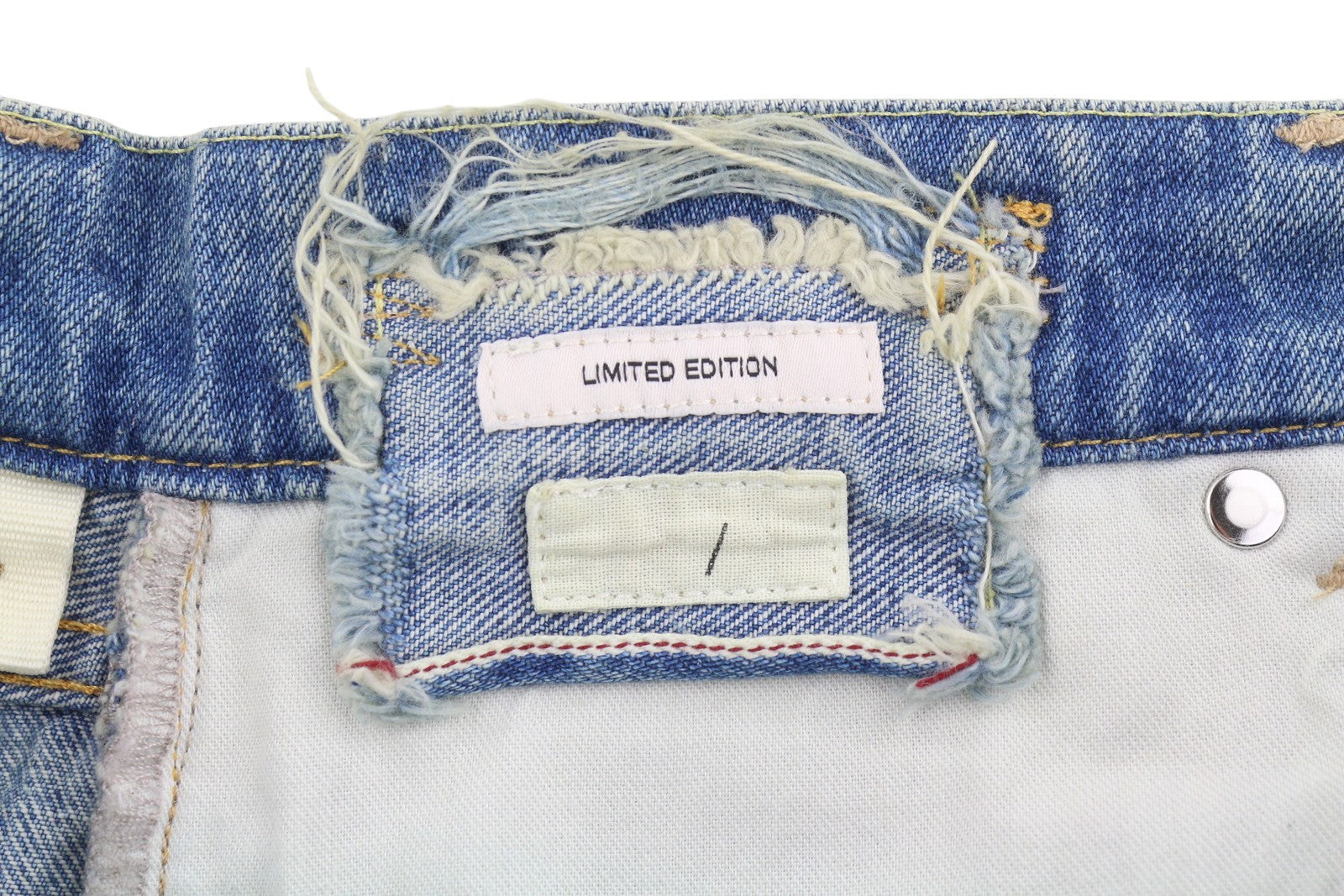 R13 Nina Women Shorts 26 Lapis Selvedge Blue Limited Edition Zip SS26 RRP735