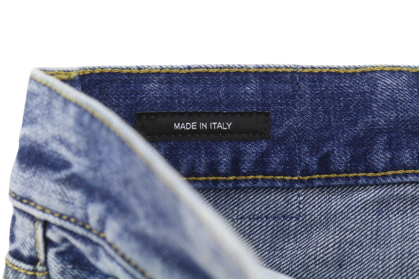 R13 Romeo Women Jeans 27 Hutton Blue Whiskers Faded Straight Cropped PF26