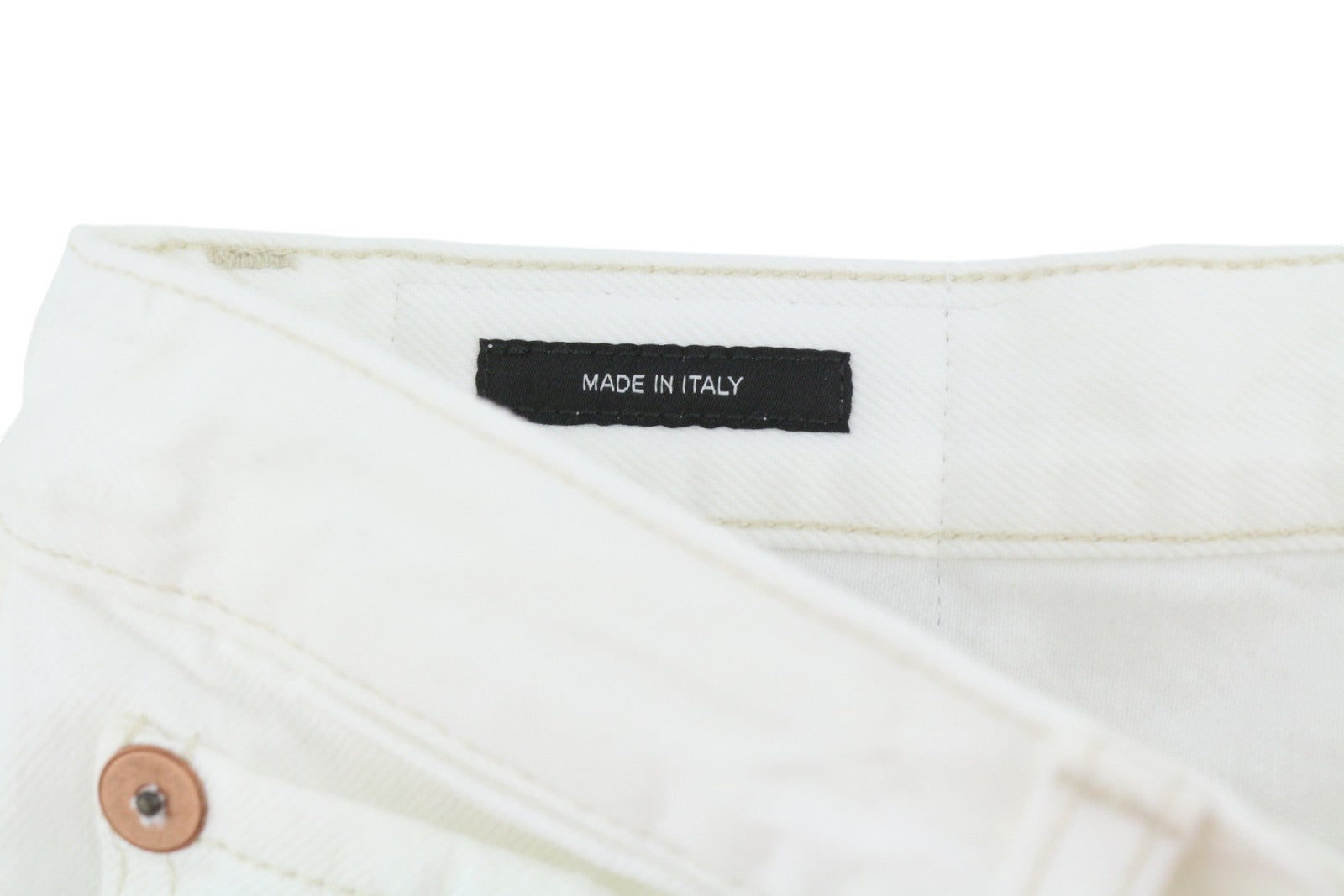 R13 Charlotte Women Jeans 26 Aerin White Flare High Rise SS26 RRP620
