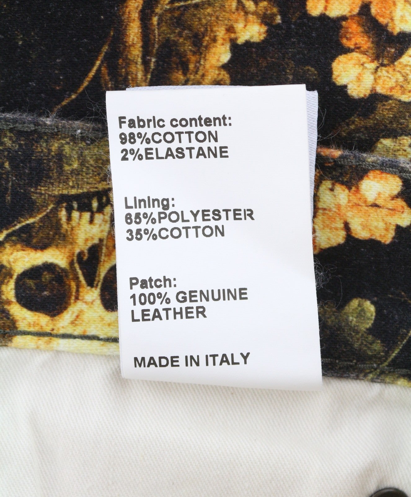 R13 X-BF Women Trousers 27 Skull Camo Moleskin Velvet Cropped