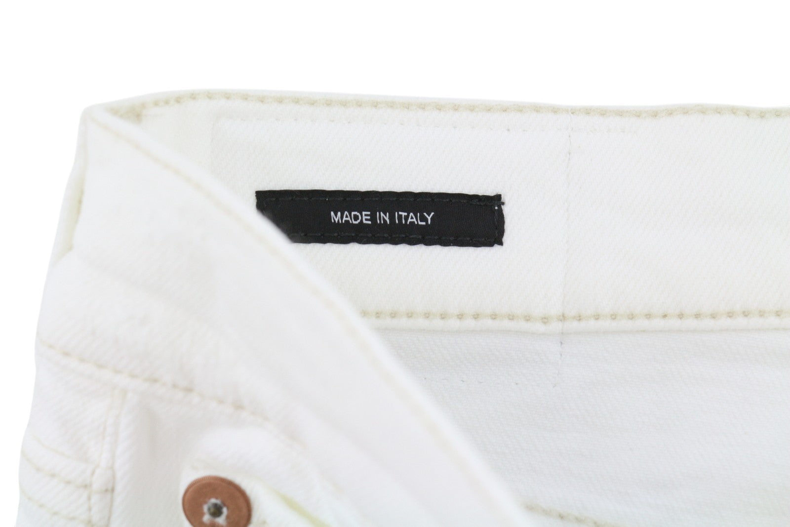 R13 Romeo Women Jeans 30 Aerin White Stretch Cropped Straight PF26