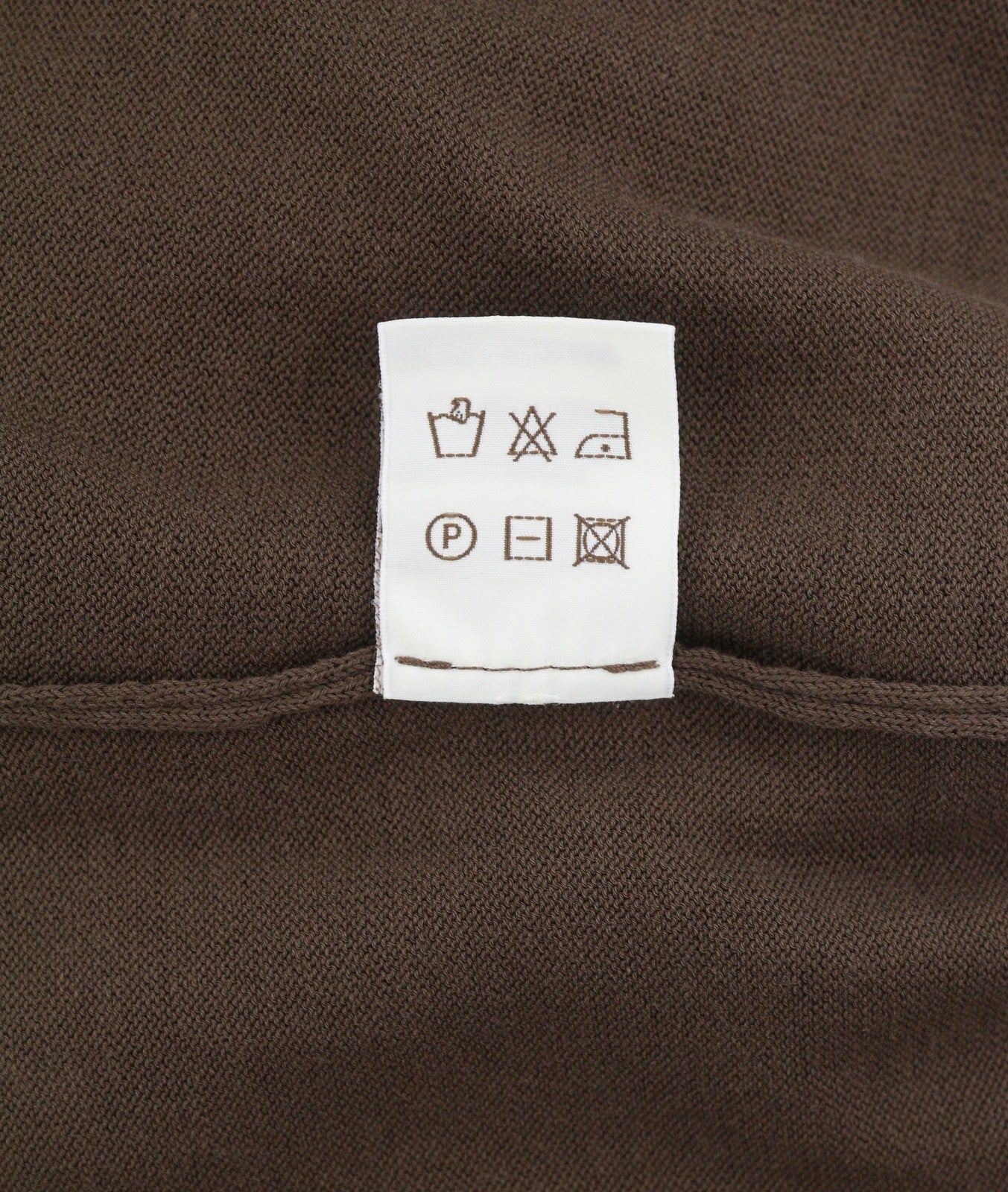 FILIPPO DE LAURENTIIS Men Polos IT60 3XL Brown Cotton Half Button Short Sleeve