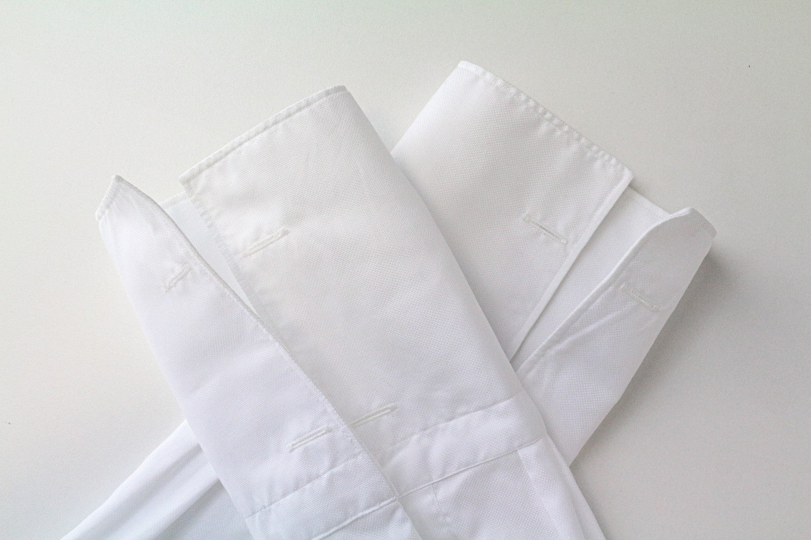 SUITSUPPLY Men Shirt M Slim Fit Pure Cotton White Spread Collared