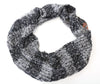Grey Acrylic Scarf