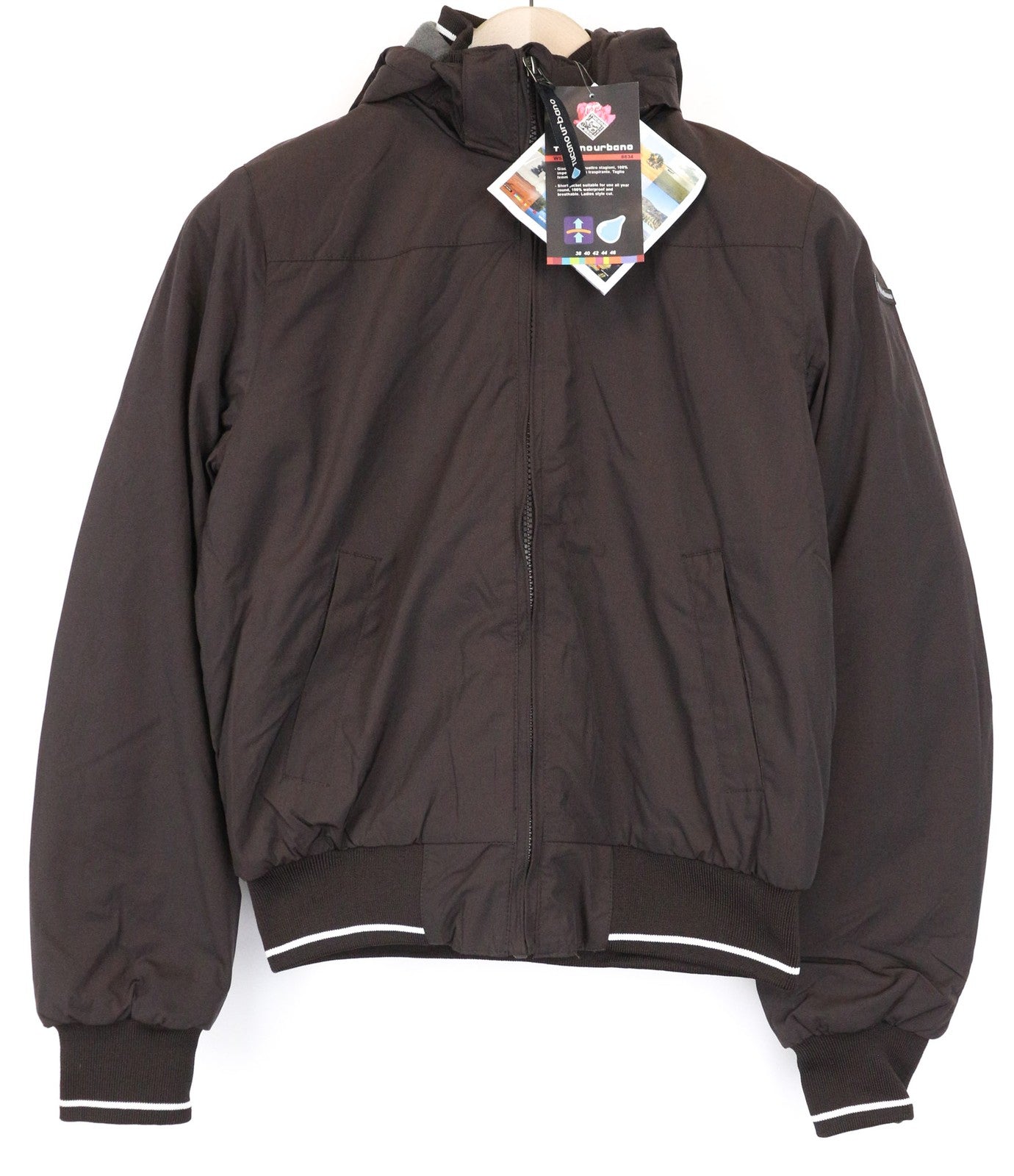 TUCANO URBANO WSP Women Jacket IT42 S Brown Motorcycle Waterproof Breathable